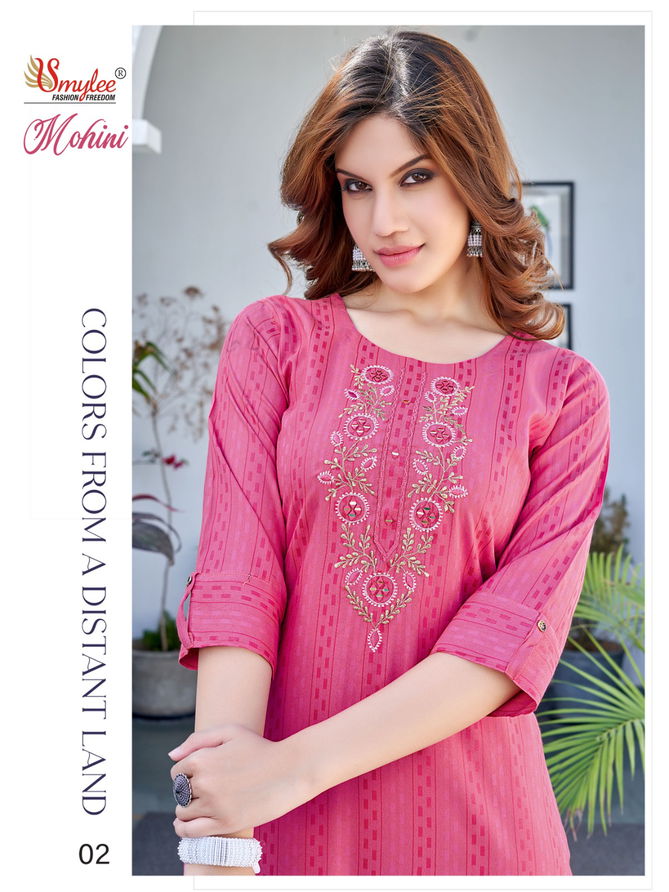 Mohini By Rung Color Designer Kurtis Catalog